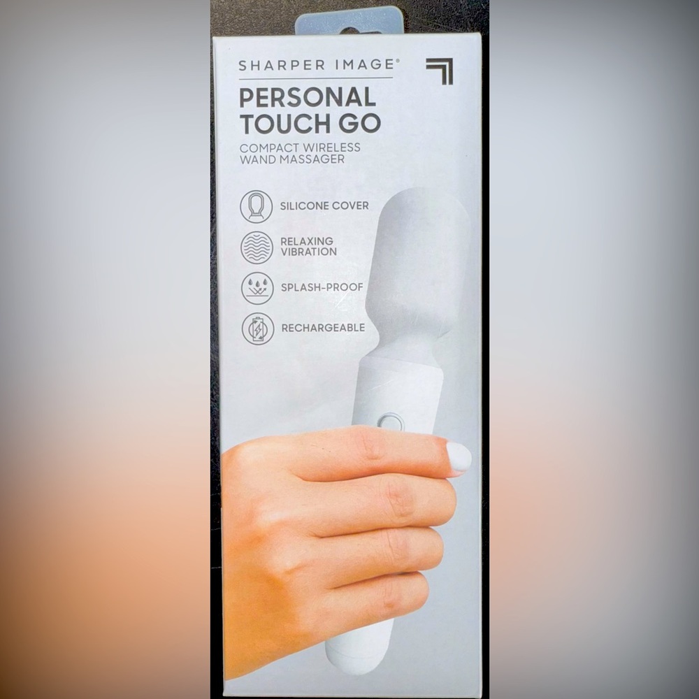 Sharper Image Personal Touch Go Compact Wireless Wand Massager